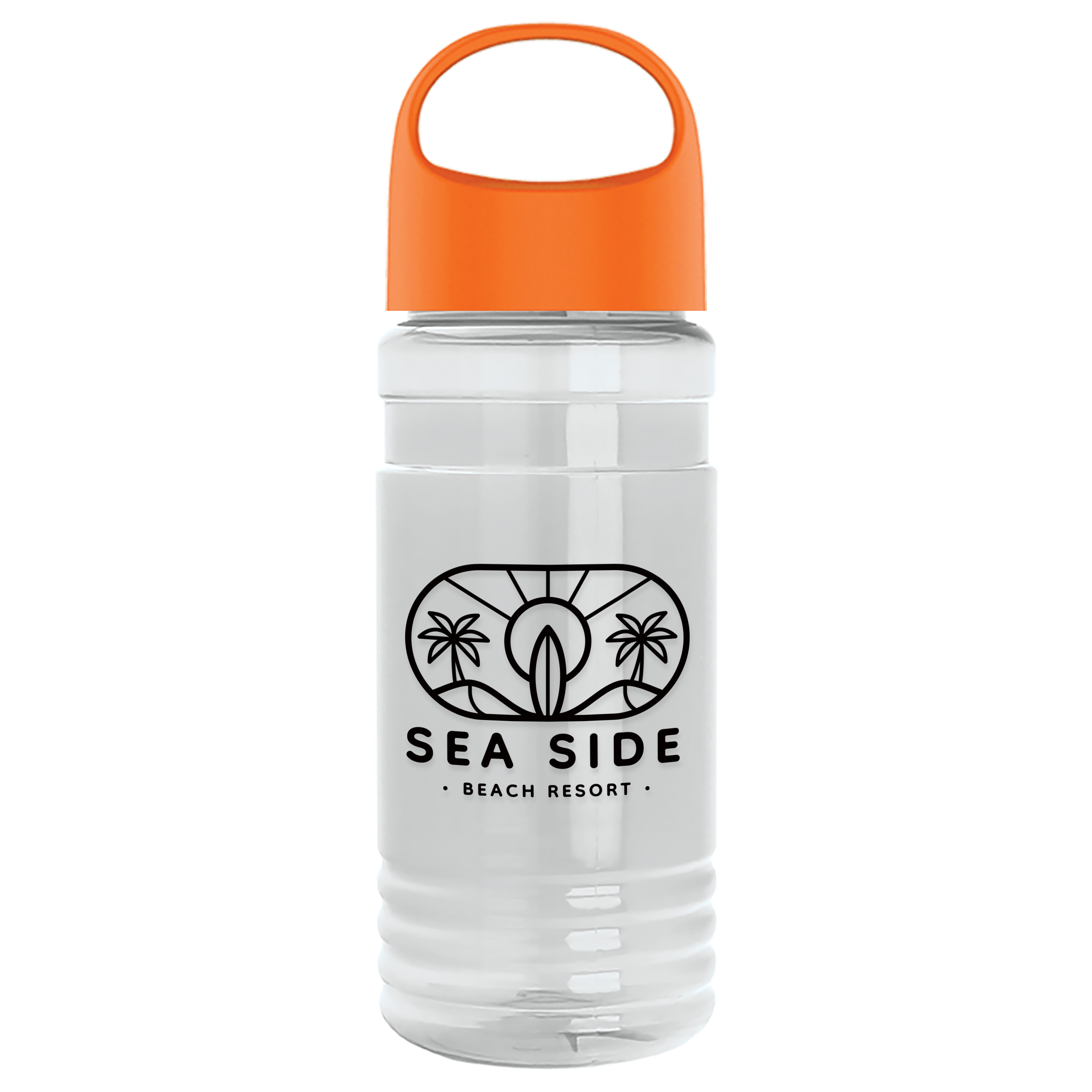 Groove Tritan® Bottle with Oval Crest Lid - 20 oz.
